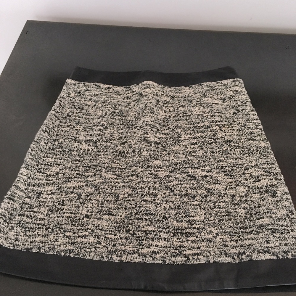 Rag & Bone Mixed Material Skirt